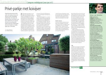 Privé-parkje met koivijver - Van Elsäcker Tuin