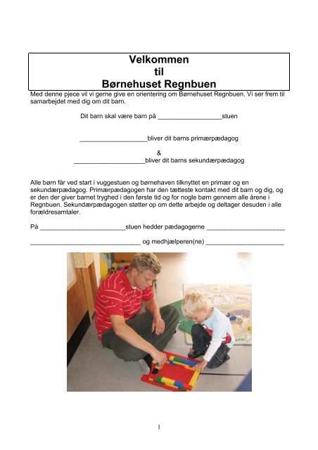 Folder til Regnbuen - Gentofte Kommune