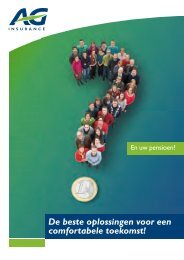 gedetailleerde pensioenbrochure - AG Insurance