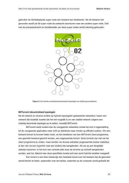 Web 2.0 binnen het veld van netwerktheorie - NetworkTheory.nl