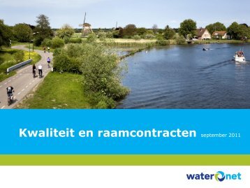 Kwaliteit en raamcontracten - SIKB