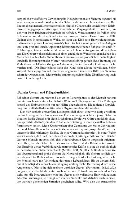 Pränatale Psychologie und Gewalt - mattes verlag heidelberg