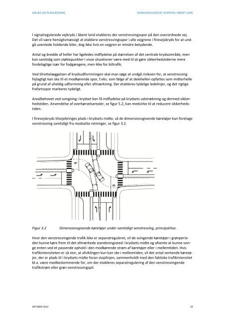 Signalregulerede vejkryds i åbent land – Håndbog - NMF