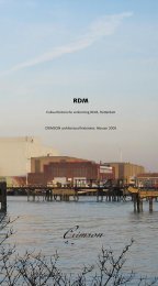 Cultuurhistorische verkenning RDM - CRIMSON architectural ...