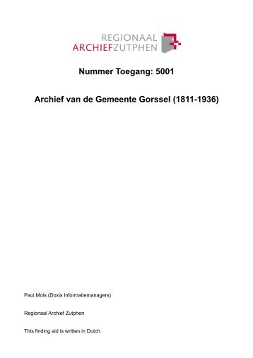 pdf (233,19 kb) - Regionaal Archief Zutphen