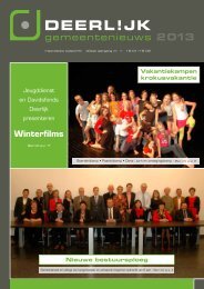 gemeentenieuws 2013 - Deerlijk
