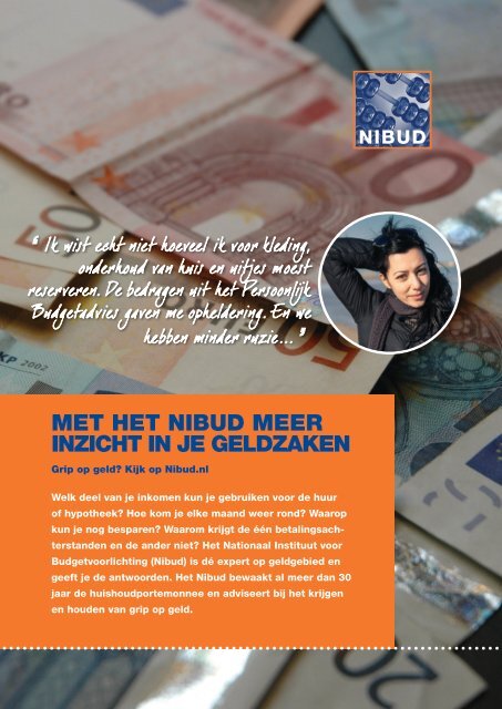 Download flyer (pdf) - Nibud