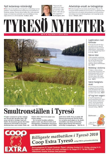Nr 4 2010 - Tyresö Nyheter