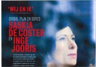 HUMO: Interview met Saskia De Coster en Inge Jooris