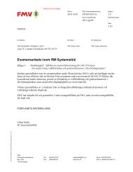 Effektivare materialförsörjningför JAS 39 Gripen (pdf) - FMV