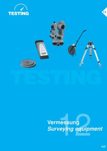 Vermessung - Testing Equipment for Construction Materials
