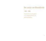 De canon van Bouwfonds - Bouwfonds Ontwikkeling