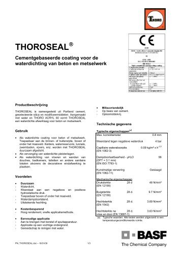 THOROSEAL - P.E.C. International