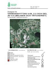 Planbeskrivning - Hedemora Kommun