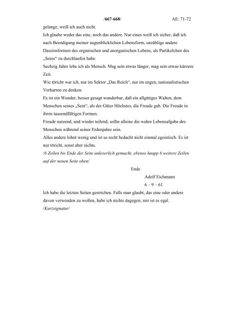 Adolf Eichmann A) manuscript ready for print