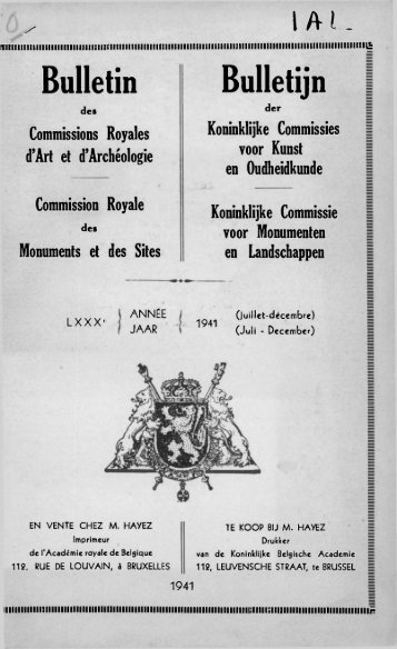 Bulletin Bulletijn - Ialg.be