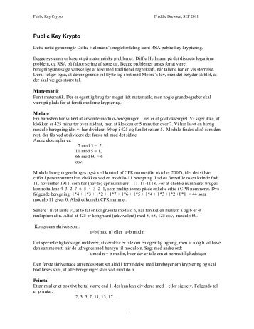 Public Key Crypto