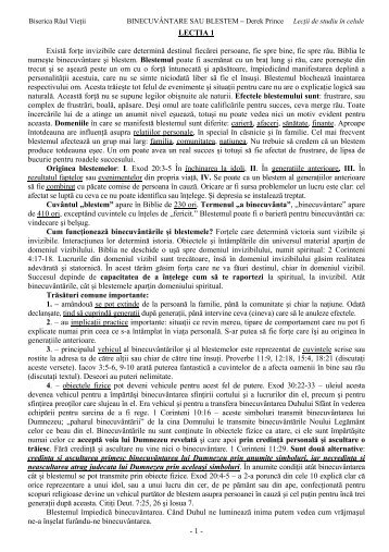 Descarcati de aici tot studiul in format PDF. - Blog Biserica Râul Vieții