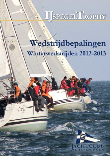 Wedstrijdbepalingen IJspegel Trophy 2012 - 2013