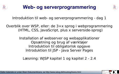 Web- og serverprogrammering - Objektorienteret programmering i ...