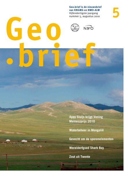 Geobrief 5 - kngmg