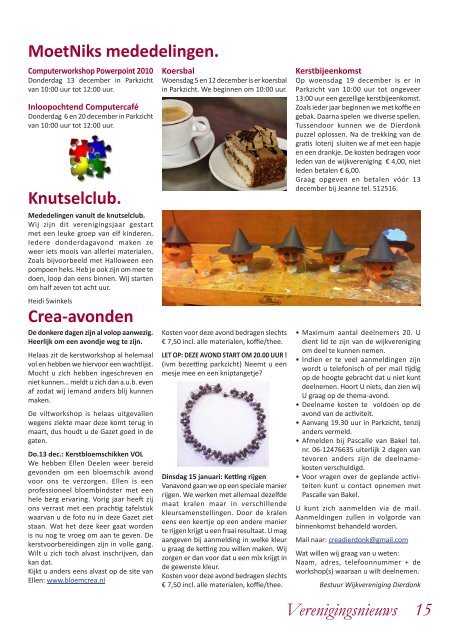 Editie December 2012 - Gazet - Dierdonk