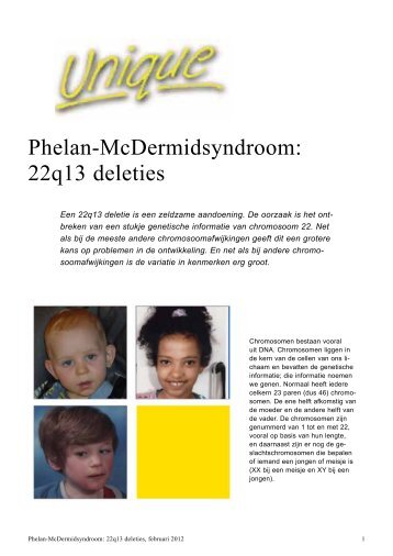 Phelan-McDermid syndroom