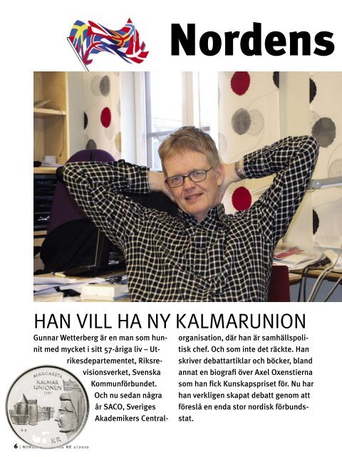 Nordens Tidning nr 2 2010 - Föreningen Norden