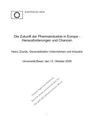 Die Zukunft der Pharmaindustrie in Europa