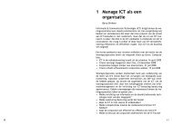 1 Manage ICT als een organisatie - Bisnez Management