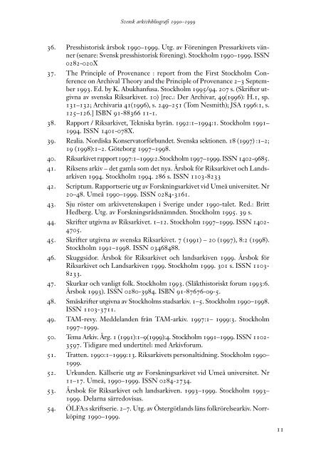 svensk arkivbibliografi 1990–1999 - Visa filer