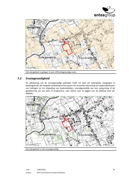 RUP RECREATIEZONE WOLFSDONK Ontwerp ... - Stad Aarschot