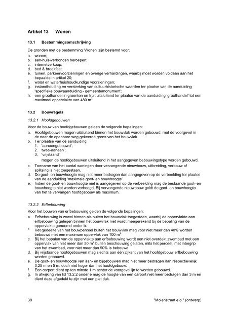 Toelichting + Regels - Gemeente Schijndel