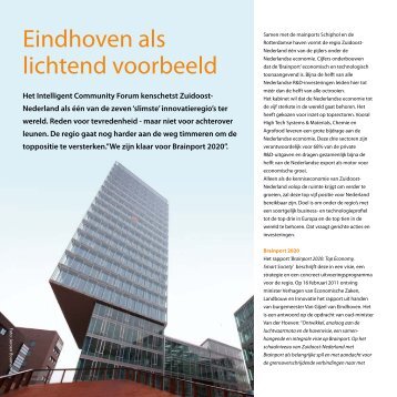 Eindhoven als lichtend voorbeeld - Nederlandsch Octrooibureau