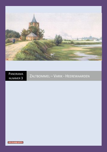 Zaltbommel - Varik - Heerewaarden - Voortschrijdende Inzichten