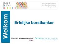 Erfelijke borstkanker - DNA-labs