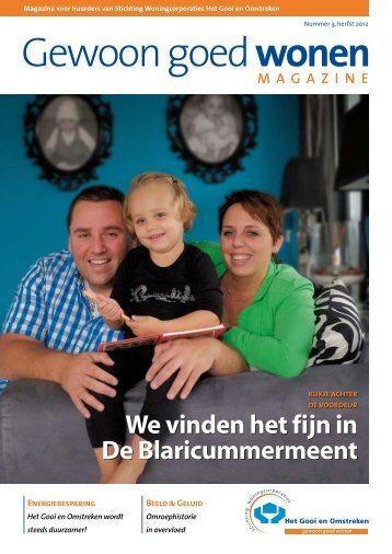 Bewonersmagazine herfst 2012 - Gooi en Omstreken