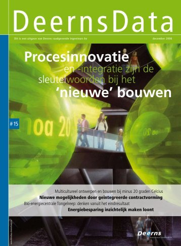 Procesinnovatie 'nieuwe' bouwen - Deerns