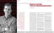Mienco Dijkstra: 'stop De tekortfinanciering' - Binoq Atana