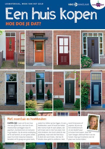 Een huis kopen, hoe doe je dat? - De week van het geld