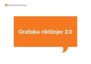 Grafisk manual - Stockholmsmässan