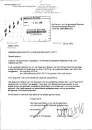 I I ....L - Gemeente Bestuur Bernisse