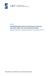 Ladda ner hela rapporten - IAF