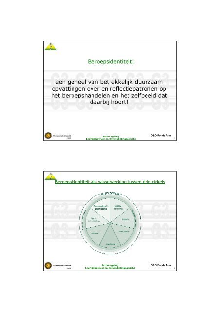 een geheel van betrekkelijk duurzaam opvattingen over ... - O&O fonds