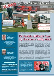Læs nyeste El-info her - Aars Elforsyning