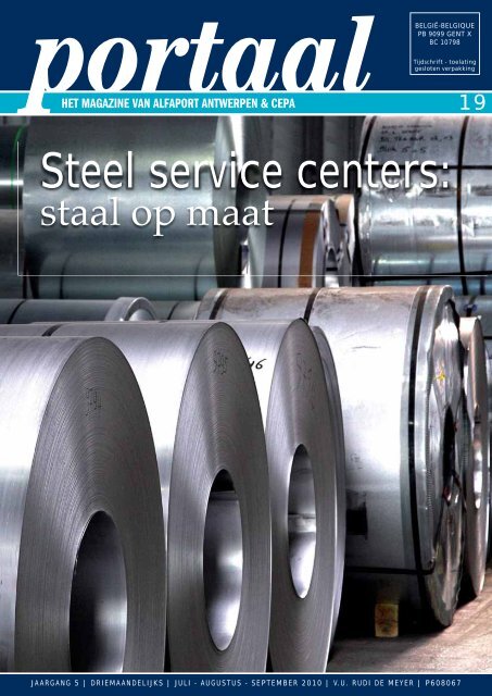 Steel service centers: - Alfaport Antwerpen