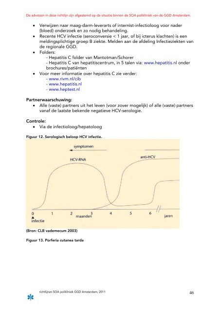 Richtlijnen SOA Polikliniek 2011-2012 - GGD Amsterdam