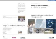 Betong-innstøpingsbokser - Stork AS