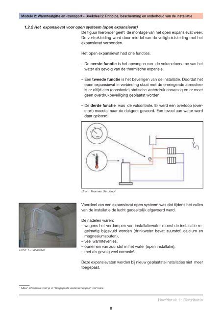 principe, bescherming en onderhoud van de installatie - FFC