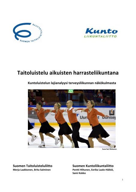 Taitoluistelun terveysprofiili.pdf - Kuntoliikuntaliitto